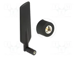 DeLOCK Antena LTE Dualband WLAN 4 dBi con conector SMA negra