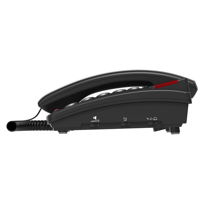 Amplicomms BIGTel 48 Plus Teléfono Fijo con Teclas Grandes Gris Oscuro