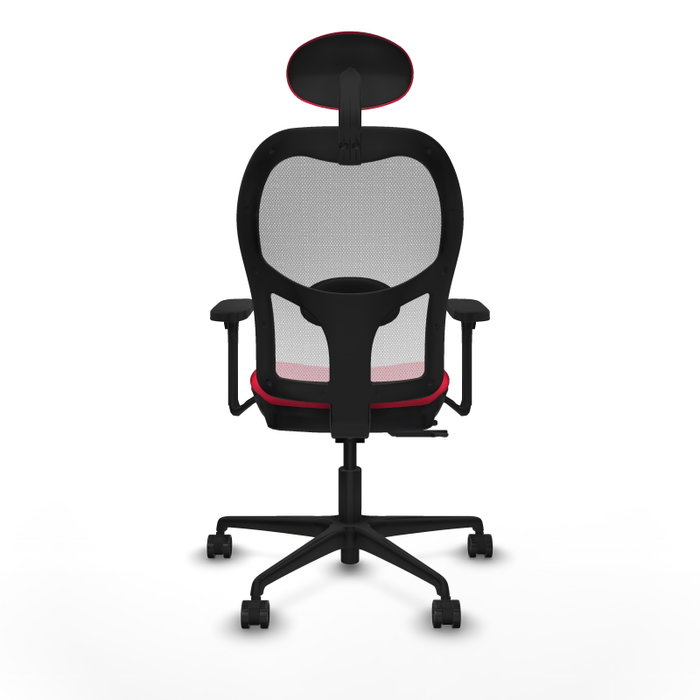 PIQUERAS Y CRESPO Silla de Oficina Jorquera Rojo y Blanco PIQUERAS Y CRESPO Silla de Oficina Jorquera Rojo y Blanco