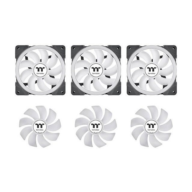 Thermaltake MAGFloe 360 Ultra ARGB AIO CPU Liquid Cooler, Negro, Refrigeración Líquida Todo en Uno, 3 Ventiladores de 12 cm, Radiador 360 mm, PWM, para Sockets AMD e Intel