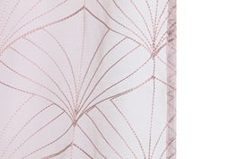 Cortina Rosa Palo DKD Home Decor 260 x 140 cm (2 Unidades) Poliester