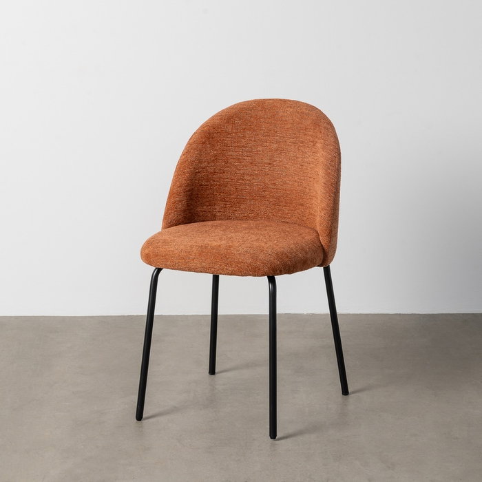 Silla Calabaza Tejido-Metal Contract 49 X 48 X 80 cm (Set de 2)