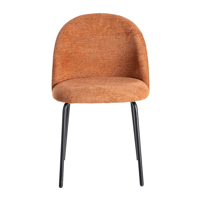 Silla Calabaza Tejido-Metal Contract 49 X 48 X 80 cm (Set de 2)