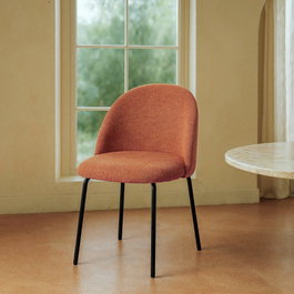 Silla Calabaza Tejido-Metal Contract 49 X 48 X 80 cm (Set de 2)