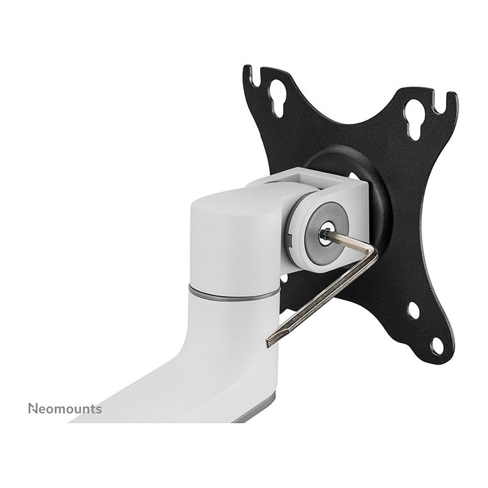 Newstar DS60-425WH2 Soporte Doble Monitor 17-27 pulgadas, Soporte de Escritorio Pinza/Atornillado, 8 kg, VESA 75x75/100x100, Blanco Newstar DS60-425WH2 Soporte Doble Monitor 17-27 pulgadas, Soporte de Escritorio Pinza/Atornillado, 8 kg, VESA 75x75/100x100, Blanco