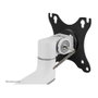 Newstar DS60-425WH2 Soporte Doble Monitor 17-27 pulgadas, Soporte de Escritorio Pinza/Atornillado, 8 kg, VESA 75x75/100x100, Blanco