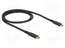 DeLOCK Cable USB Type-C a USB Type-C 10 Gbps 60 W 1 m