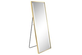 DKD Home Decor Espejo Vestidor Moderno Dorado Táctil 3 Tonos de Luz Resistente Humedad IP44 165 x 60 x 5 cm