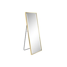 DKD Home Decor Espejo Vestidor Moderno Dorado Táctil 3 Tonos de Luz Resistente Humedad IP44 165 x 60 x 5 cm