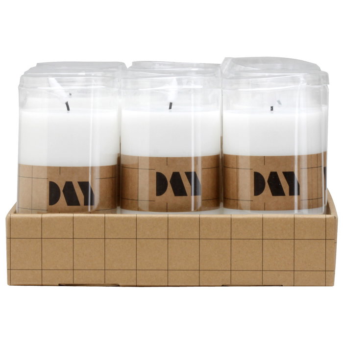 Day Vela LED Cilíndrica Luz Blanca Cálida, Diámetro 7,5 cm x Altura 12,5 cm Day Vela LED Cilíndrica Luz Blanca Cálida, Diámetro 7,5 cm x Altura 12,5 cm