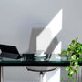 PIQUERAS Y CRESPO Silla de oficina Elche Morada con mecanismo Contacto permanente