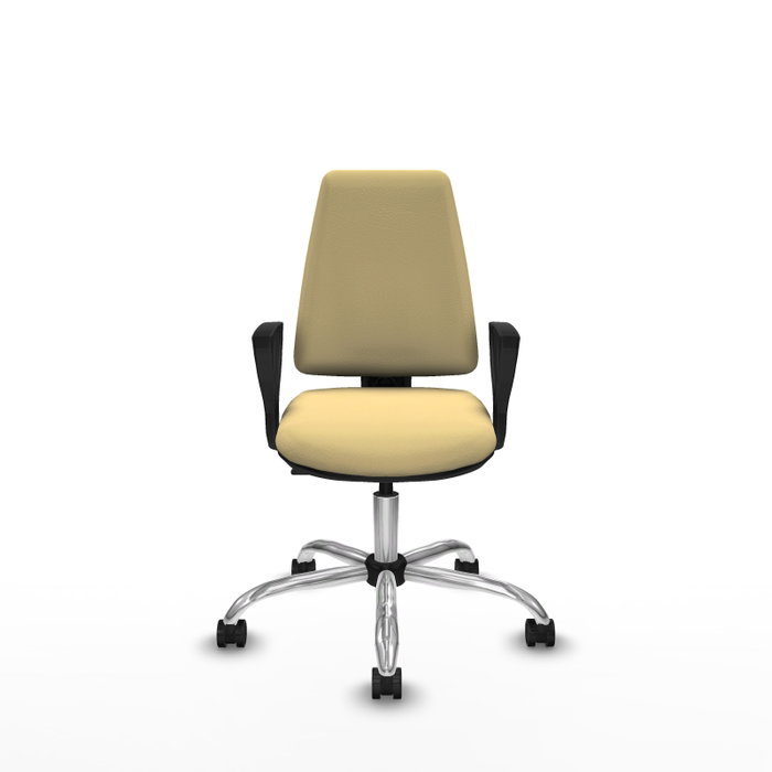 PIQUERAS Y CRESPO Silla de oficina Elche color Crema