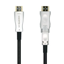 AISENS - CABLE HDMI V2.0 AOC DESMONTABLE PREMIUM ALTA VELOCIDAD / HEC 4K@60HZ 4:4:4 18GBPS, A/M-D/A/