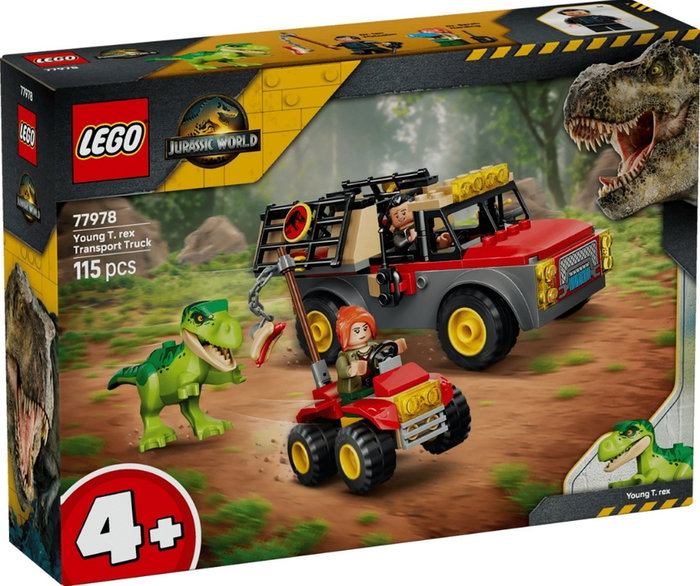 LEGO Jurassic World Camión de Transporte del T. rex Joven 77978