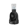 Thulos Kool Breeze TH-MFN-02 Ventilador Portátil con Nebulizador, Mini USB, 4 Velocidades, 25ml Depósito Agua, Negro