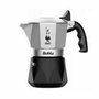 Bialetti New Brikka 2023 2TZ, 2 tazas, Negro/Plata