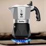 Bialetti New Brikka 2023 2TZ, 2 tazas, Negro/Plata