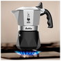 Bialetti New Brikka 2023 2TZ, 2 tazas, Negro/Plata