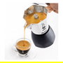 Bialetti 2023 2TZ Cafetera italiana 2 tazas Negro Acero inoxidable Aluminio Termoplástico 0,1 L