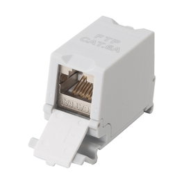 EQUIP Módulo Keystone-Koppler blindado Cat6A RJ45 Gris 125581