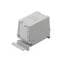EQUIP Módulo Keystone-Koppler blindado Cat6A RJ45 Gris 125581