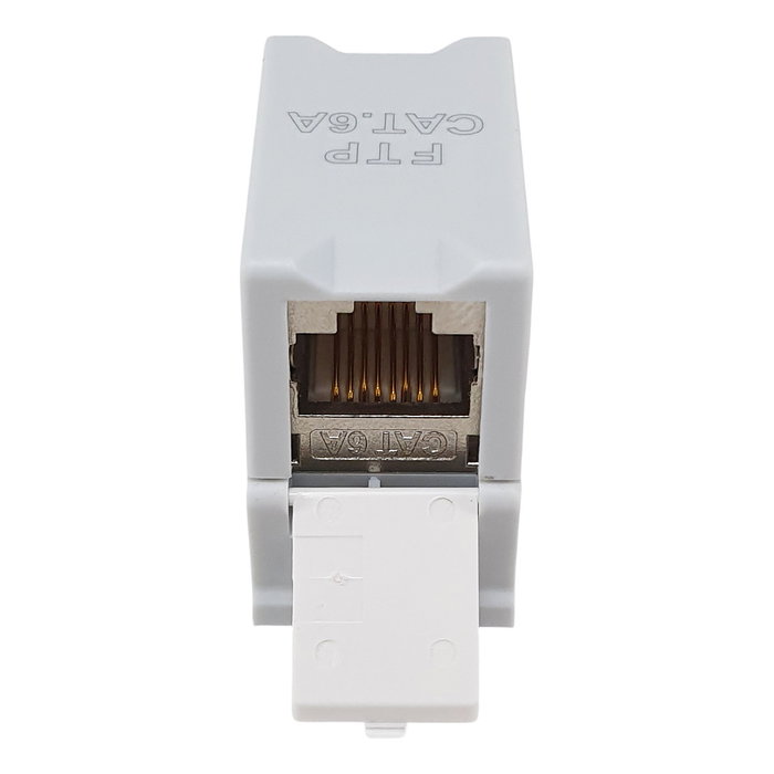EQUIP Módulo Keystone-Koppler blindado Cat6A RJ45 Gris 125581