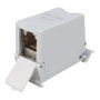 EQUIP Módulo Keystone-Koppler blindado Cat6A RJ45 Gris 125581