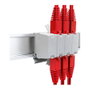 EQUIP Módulo Keystone-Koppler blindado Cat6A RJ45 Gris 125581