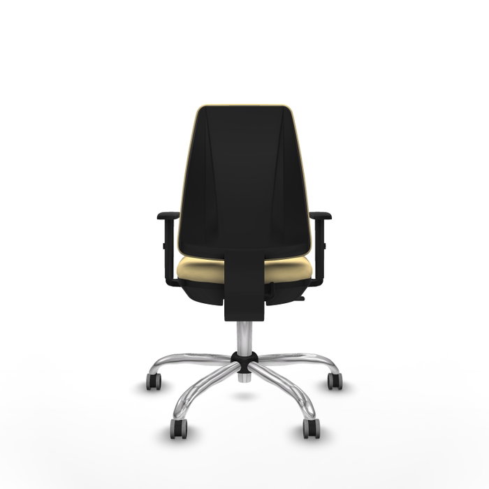 PIQUERAS Y CRESPO Silla de oficina Elche con mecanismo Contacto permanente, color Crema PIQUERAS Y CRESPO Silla de oficina Elche con mecanismo Contacto permanente, color Crema