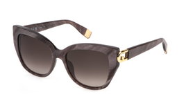 Furla SFU816-550915 Gafas de sol con cristal marrón degradado