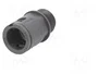LAPP Conector final recto SILVYN® KLICK M M20 gris