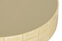 DKD Home Decor Mesita Auxiliar Mosaico Crema