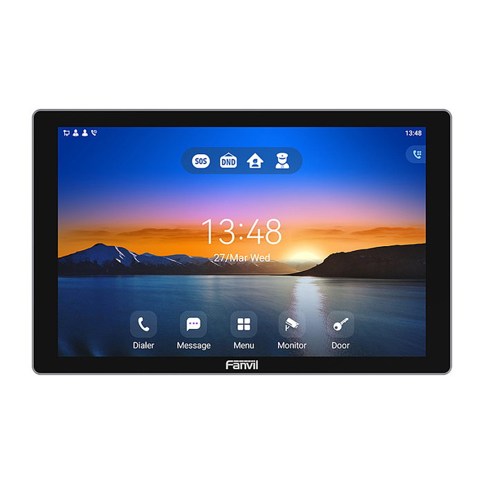 Fanvil i507W SIP Videoportero Pantalla Táctil 10.1\" IPS Android 9 WiFi PoE 1280x800 1080p Negro Interior Fanvil i507W SIP Videoportero Pantalla Táctil 10.1\" IPS Android 9 WiFi PoE 1280x800 1080p Negro Interior