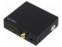 LOGILINK CV0054A Divisor HDMI con HDCP y salidas Jack 3,5mm y Toslink