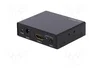 LOGILINK CV0054A Divisor HDMI con HDCP y salidas Jack 3,5mm y Toslink