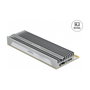 DeLOCK Tarjeta PCI Express x16 (x4/x8) a 1 x NVMe M.2 con iluminación LED