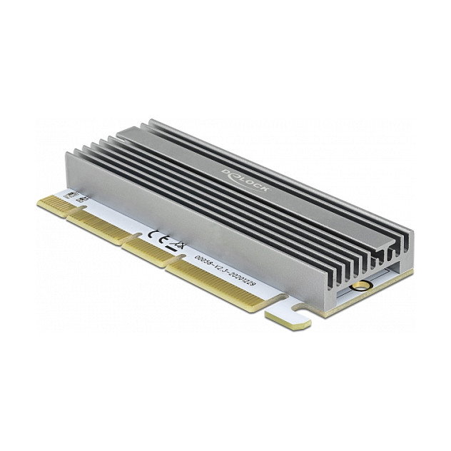 DeLOCK Tarjeta PCI Express x16 (x4/x8) a 1 x NVMe M.2 con iluminación LED DeLOCK Tarjeta PCI Express x16 (x4/x8) a 1 x NVMe M.2 con iluminación LED