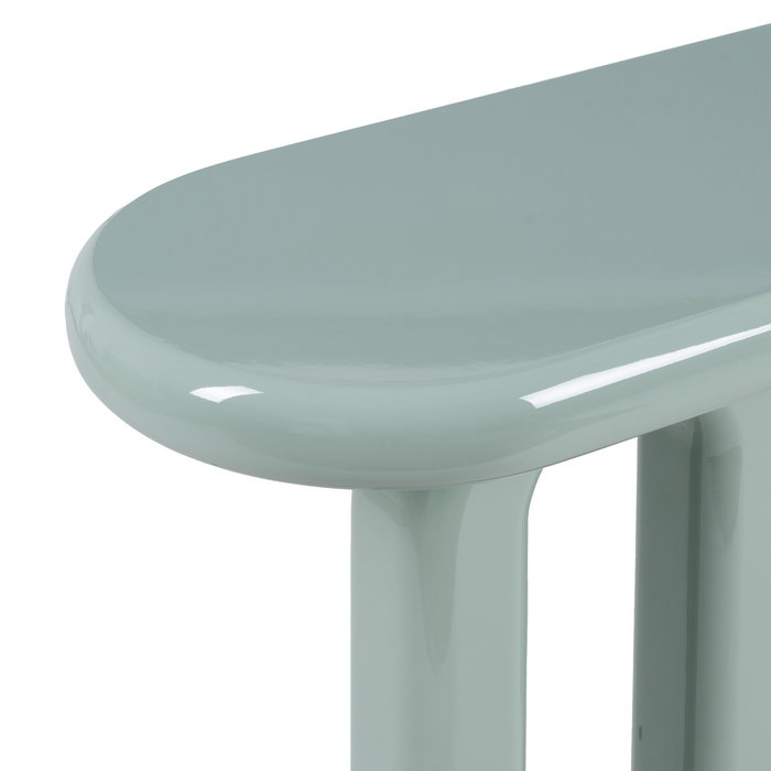 Consola Lacado Verde Dm Entrada 120 X 35 X 80 cm Consola Lacado Verde Dm Entrada 120 X 35 X 80 cm