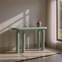 Consola Lacado Verde Dm Entrada 120 X 35 X 80 cm