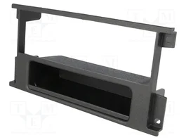 ACV Bastidor de montaje de radio 1 DIN para Suzuki Ignis y Liana, negro