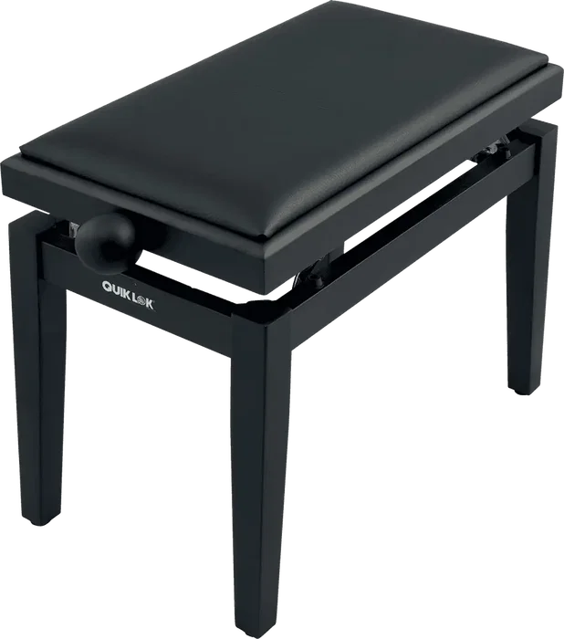 QUIKLOK Banqueta Piano Deluxe PB100 Madera Negra Mate Ajustable QUIKLOK Banqueta Piano Deluxe PB100 Madera Negra Mate Ajustable