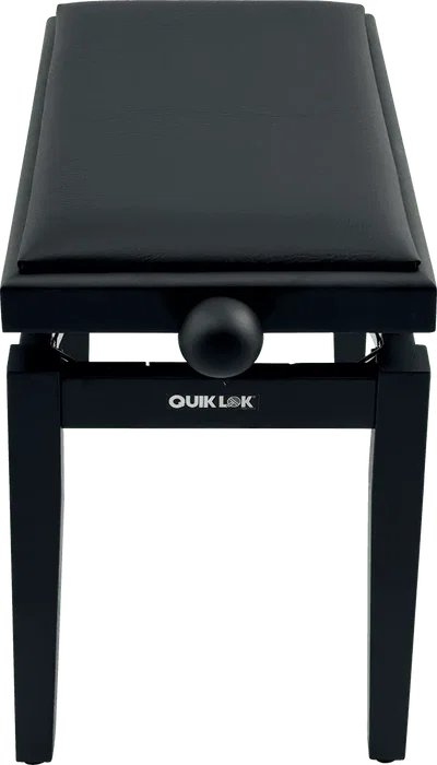 QUIKLOK Banqueta Piano Deluxe PB100 Madera Negra Mate Ajustable QUIKLOK Banqueta Piano Deluxe PB100 Madera Negra Mate Ajustable