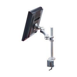 ROLINE LCD-Arm Trägerstange 3 Gelenke Tischmontage (17.03.1133), Brazo de Montaje de Escritorio para Pantalla, Plata, 10 kg, 440 mm
