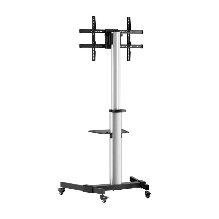 Aisens FT86TRE-197 Soporte de Suelo con Ruedas y Bandeja para DVD Aisens FT86TRE-197 Soporte de Suelo con Ruedas y Bandeja para DVD