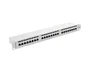 LANBERG PPS6-1024-S Panel de parcheo 1U, 24 puertos RJ-45 Cat6, Gris