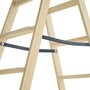 Hailo Master H80 Escalera de tijera doble de madera 2x6
