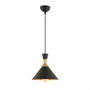 Opviq RT-17 Lámpara de Araña de Metal Negra con Altura Ajustable para Decoración del Hogar Elegante y Acogedora