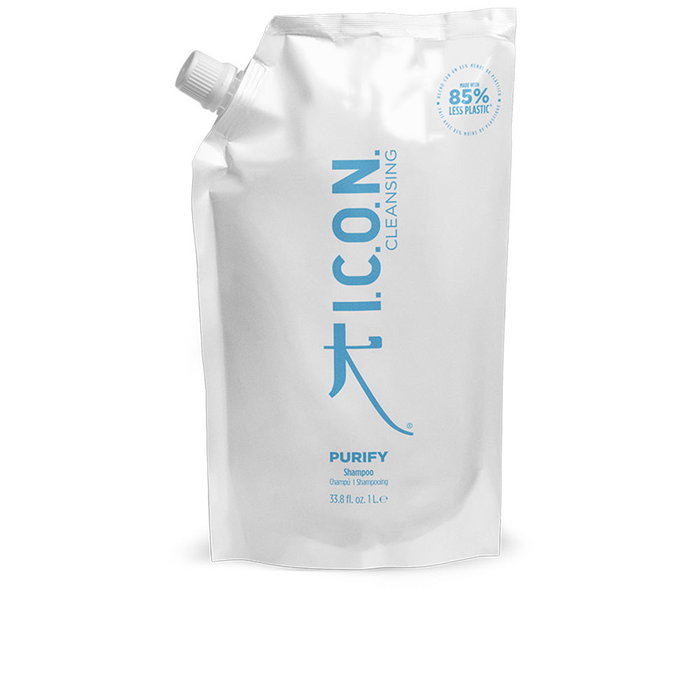 I.C.O.N. CLEANSING PURIFY Shampú Recambio Limpieza Intensa 1000 ml - Alisa, Hidrata y Fortalece el Cabello I.C.O.N. CLEANSING PURIFY Shampú Recambio Limpieza Intensa 1000 ml - Alisa, Hidrata y Fortalece el Cabello