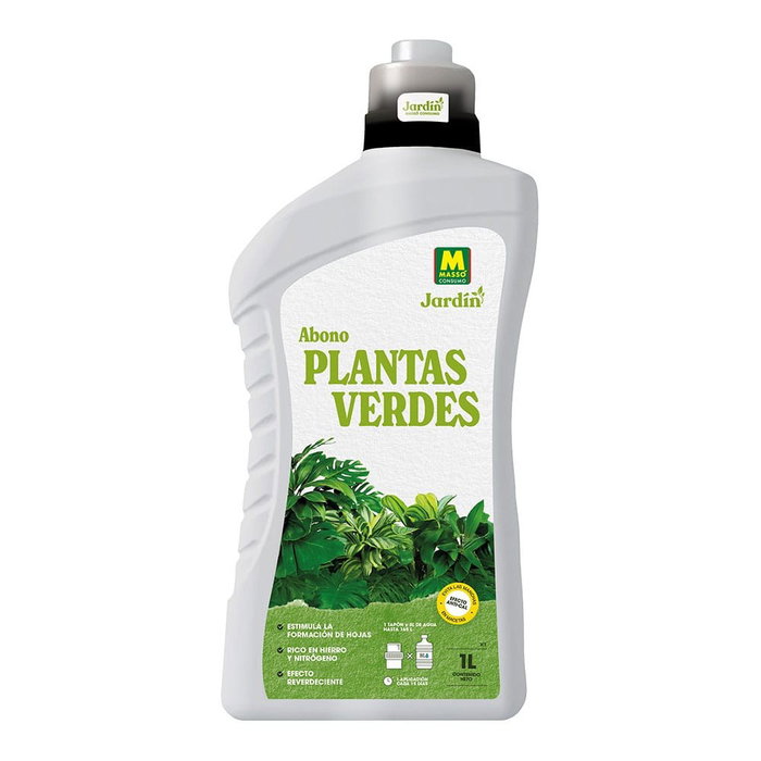 Massó Abono líquido para plantas verdes, 1 l Massó Abono líquido para plantas verdes, 1 l