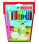 STABILO Estuche de 12 Rotuladores Trio A-Z Colores Surtidos